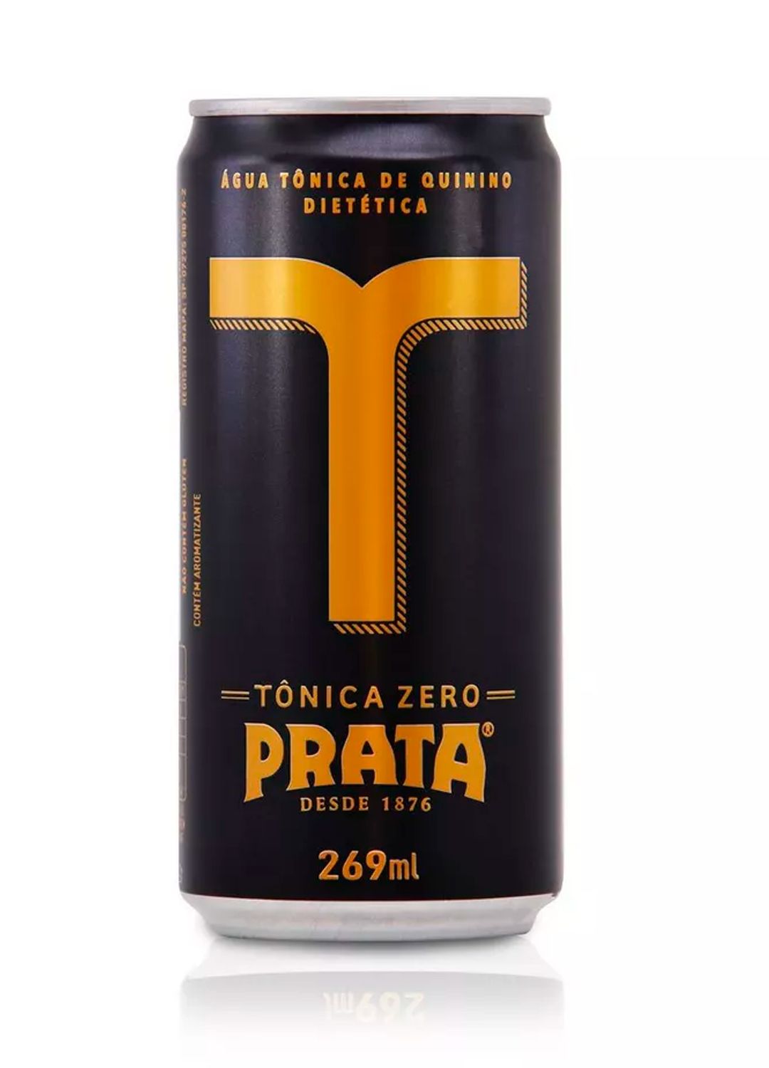 Água Tônica Prata - Zero - Lata - 269 ml