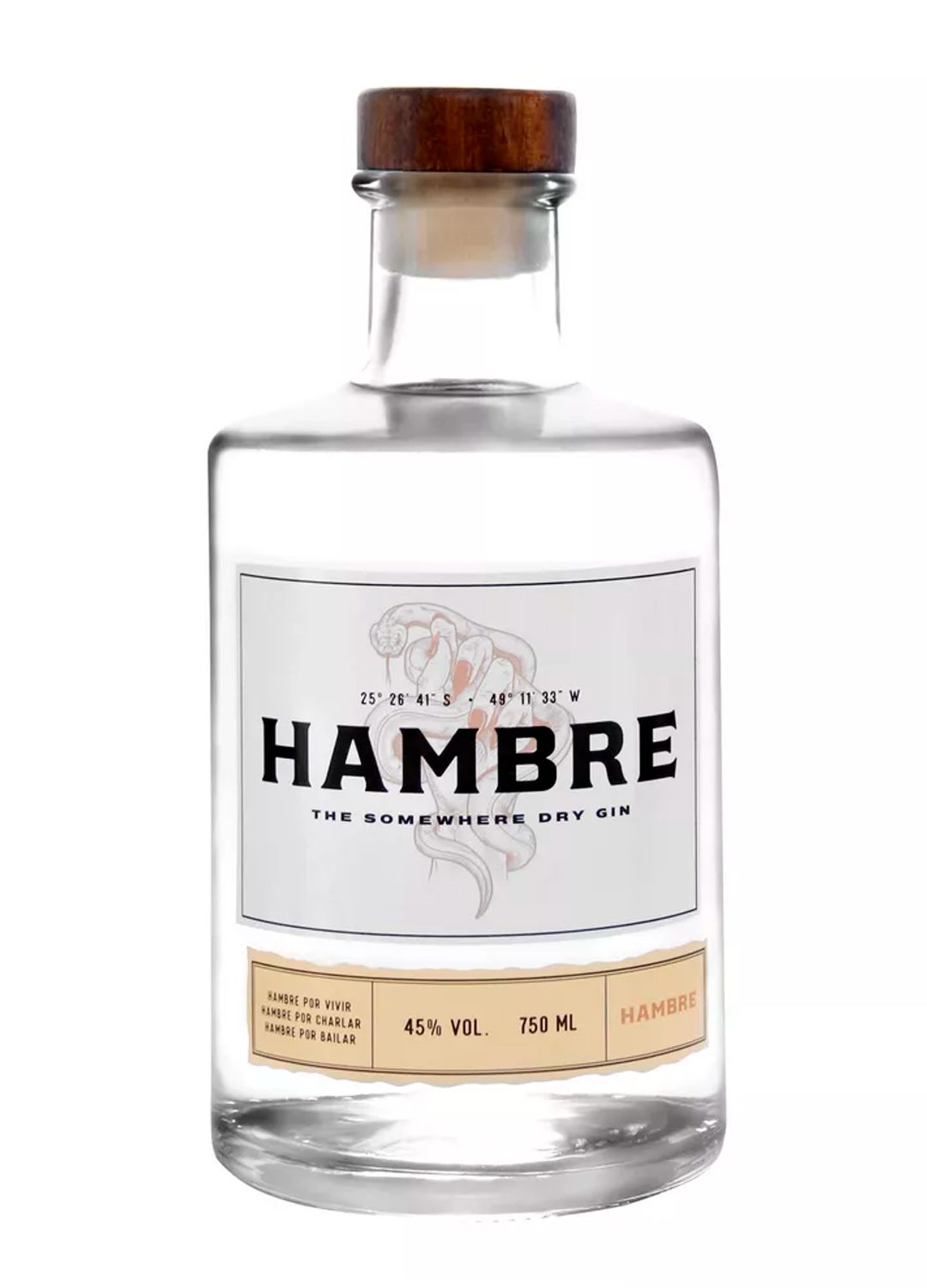 Gin Hambre - 750 ml