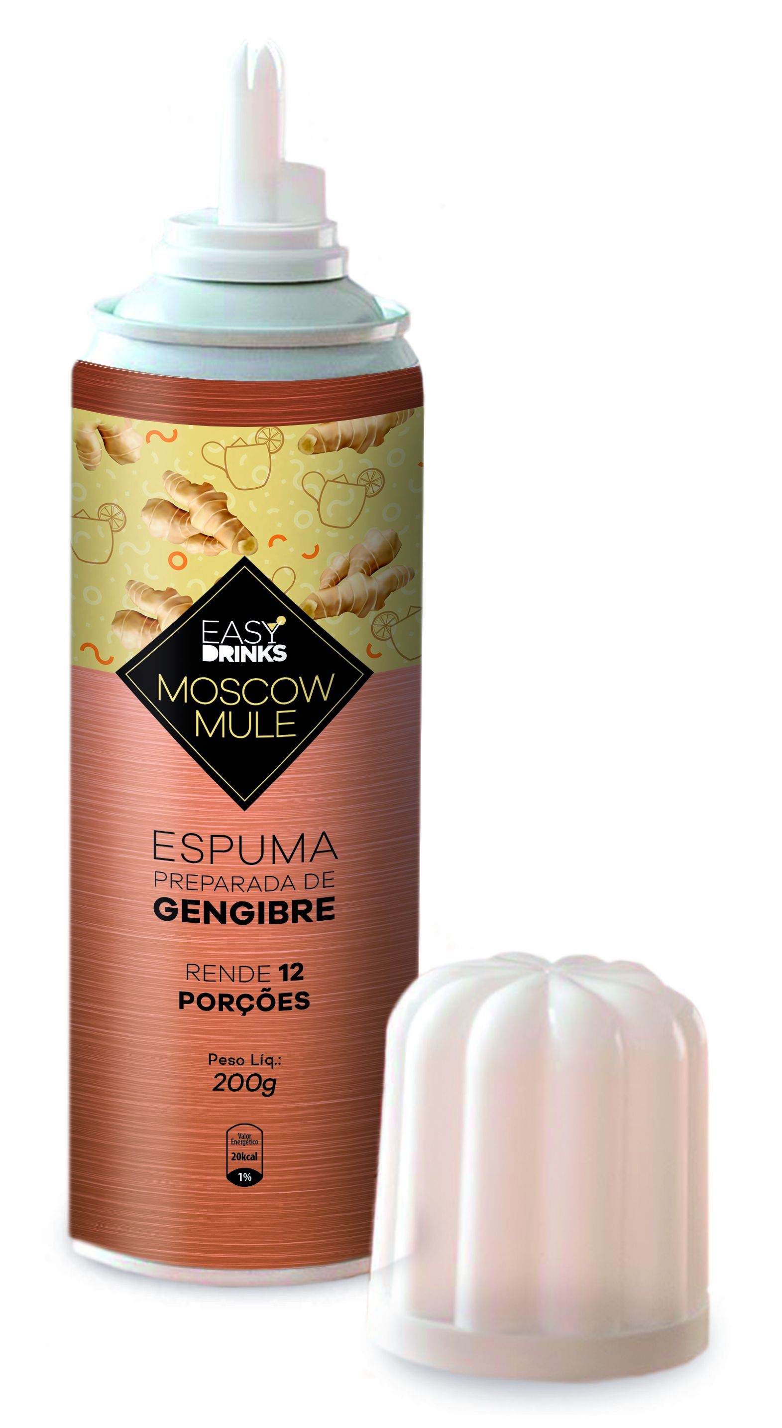 Espuma de Gengibre Spray 200grs