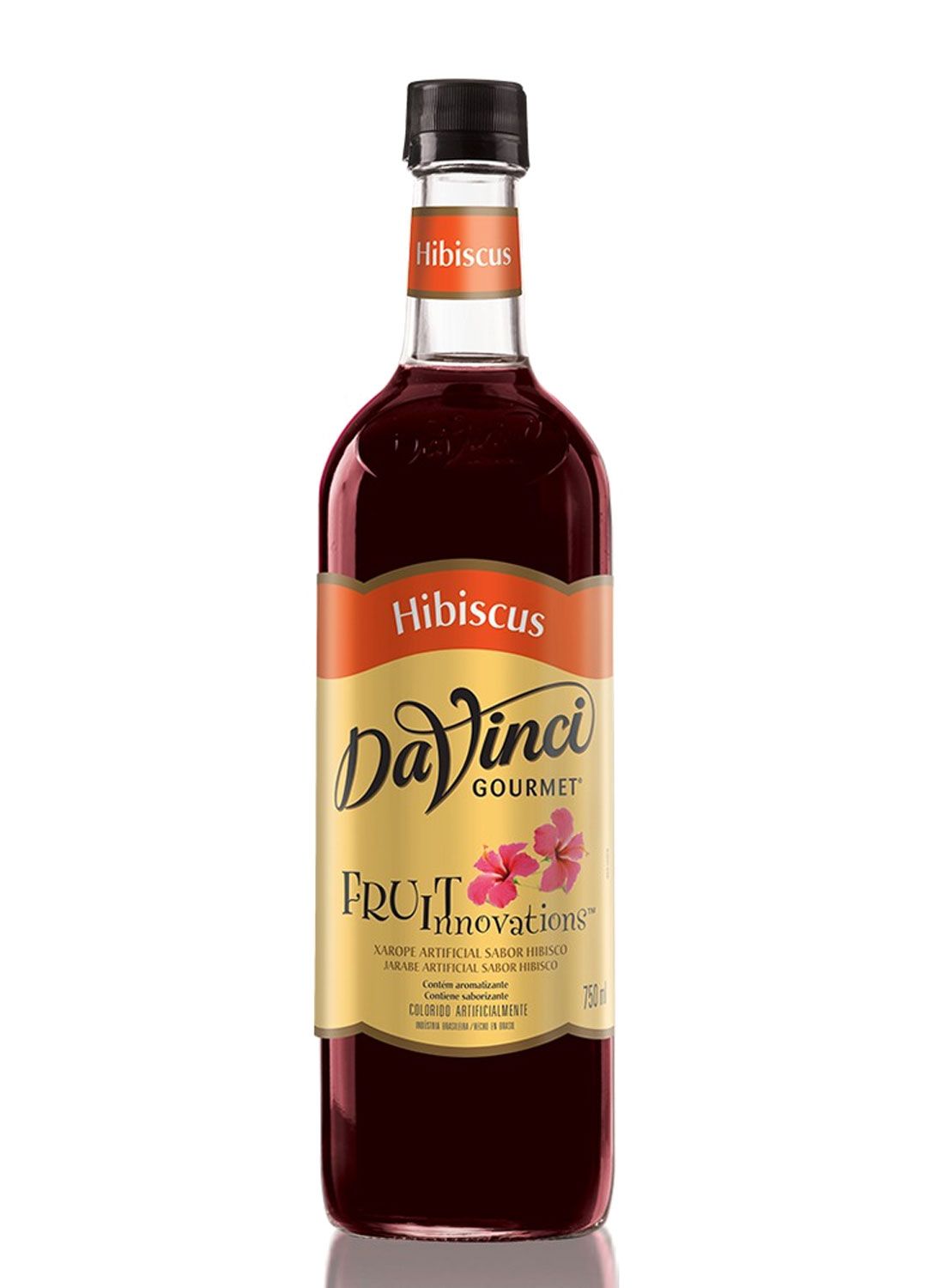 Xarope p/ Drinks Da Vinci - Hibiscus - 750 ml