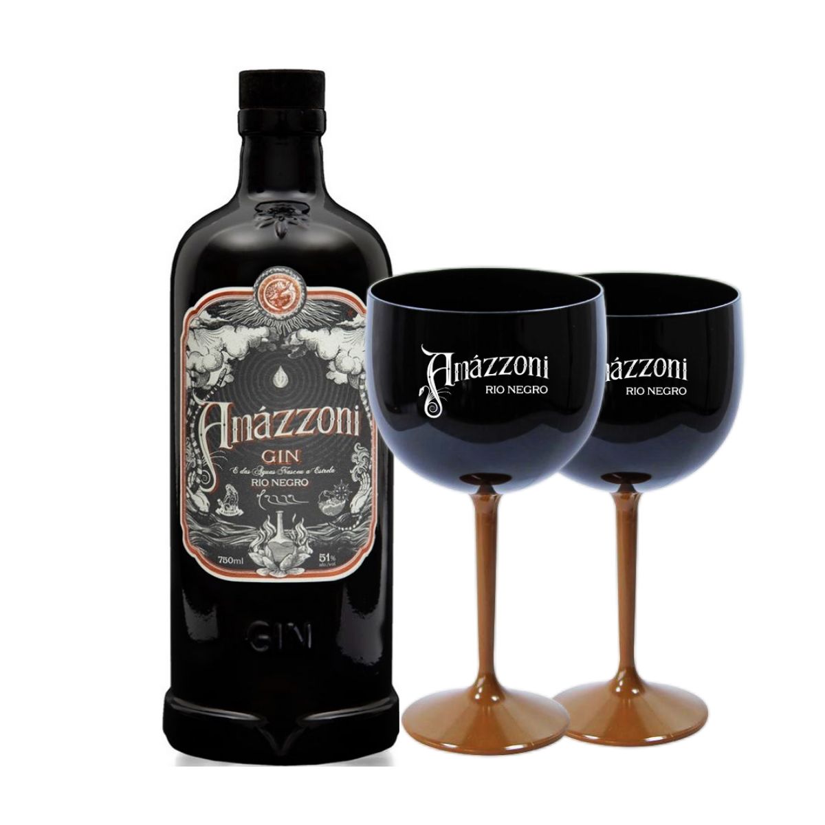 Gin Amazzoni - Rio Negro - 750ml