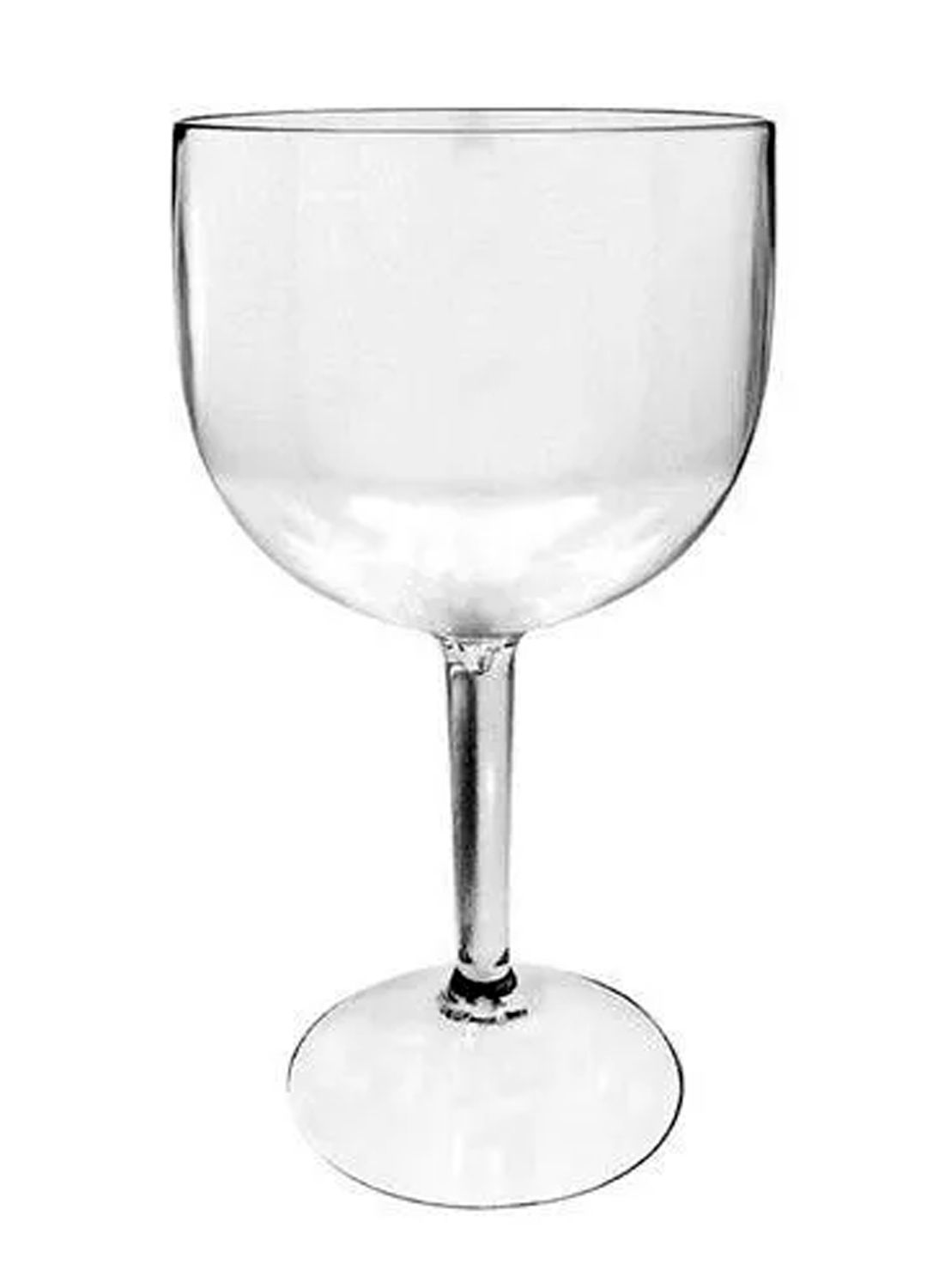 Taça de Acrílico p/ Gin - Transparente - 580 ml
