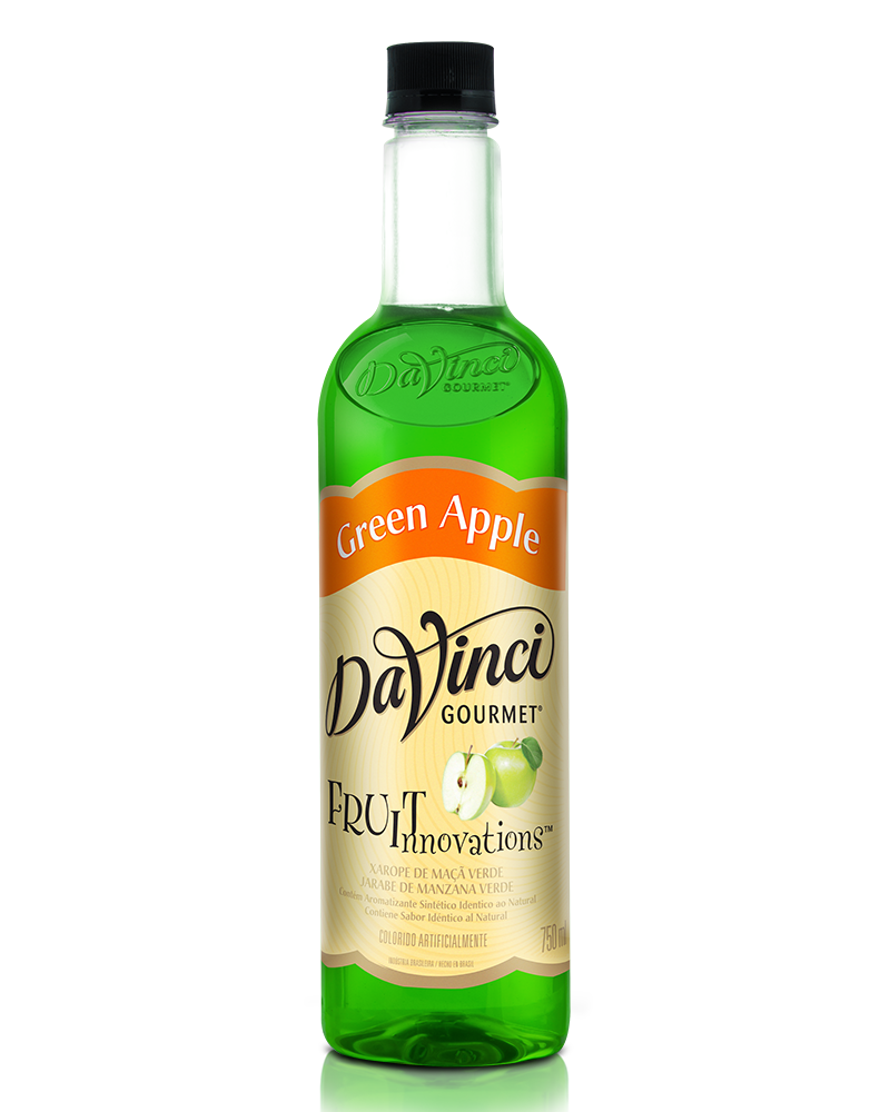 Xarope p/ Drinks Da Vinci - Maça Verde - 750 ml