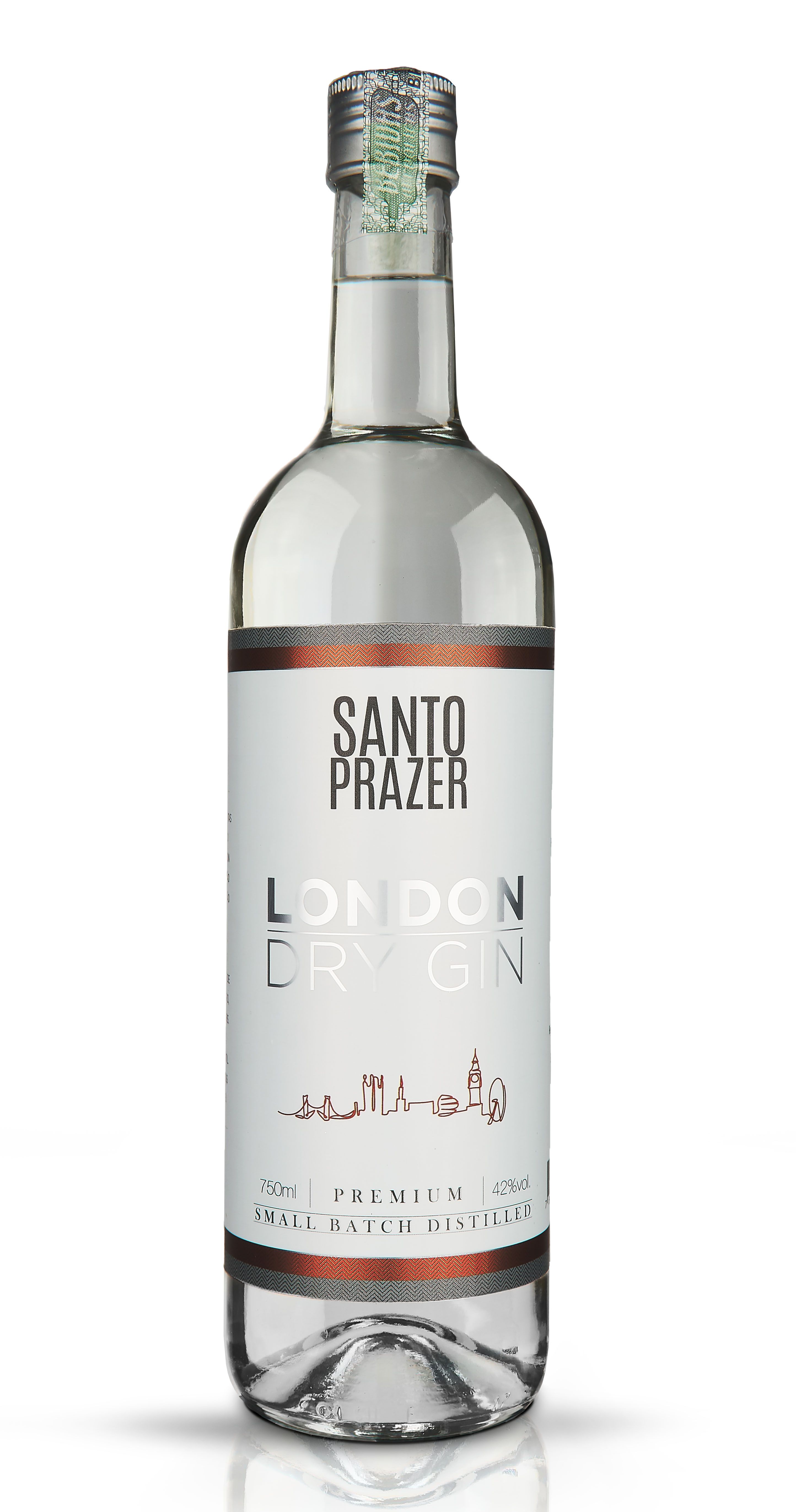 Gin Santo Prazer - London Dry - 750ml