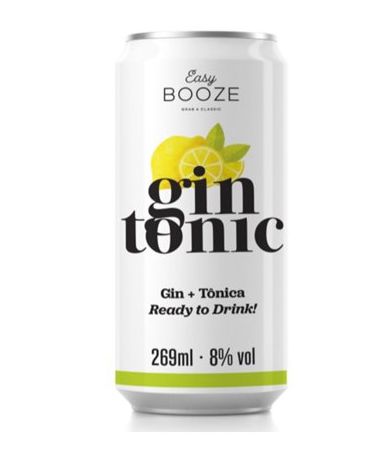Gin Tônica Easy Booze - Lata - 269 ml