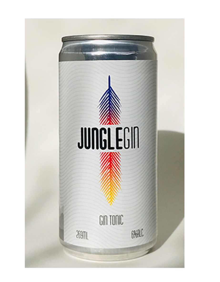 Gin Tônica Jungle Gin - Lata - 269 ml