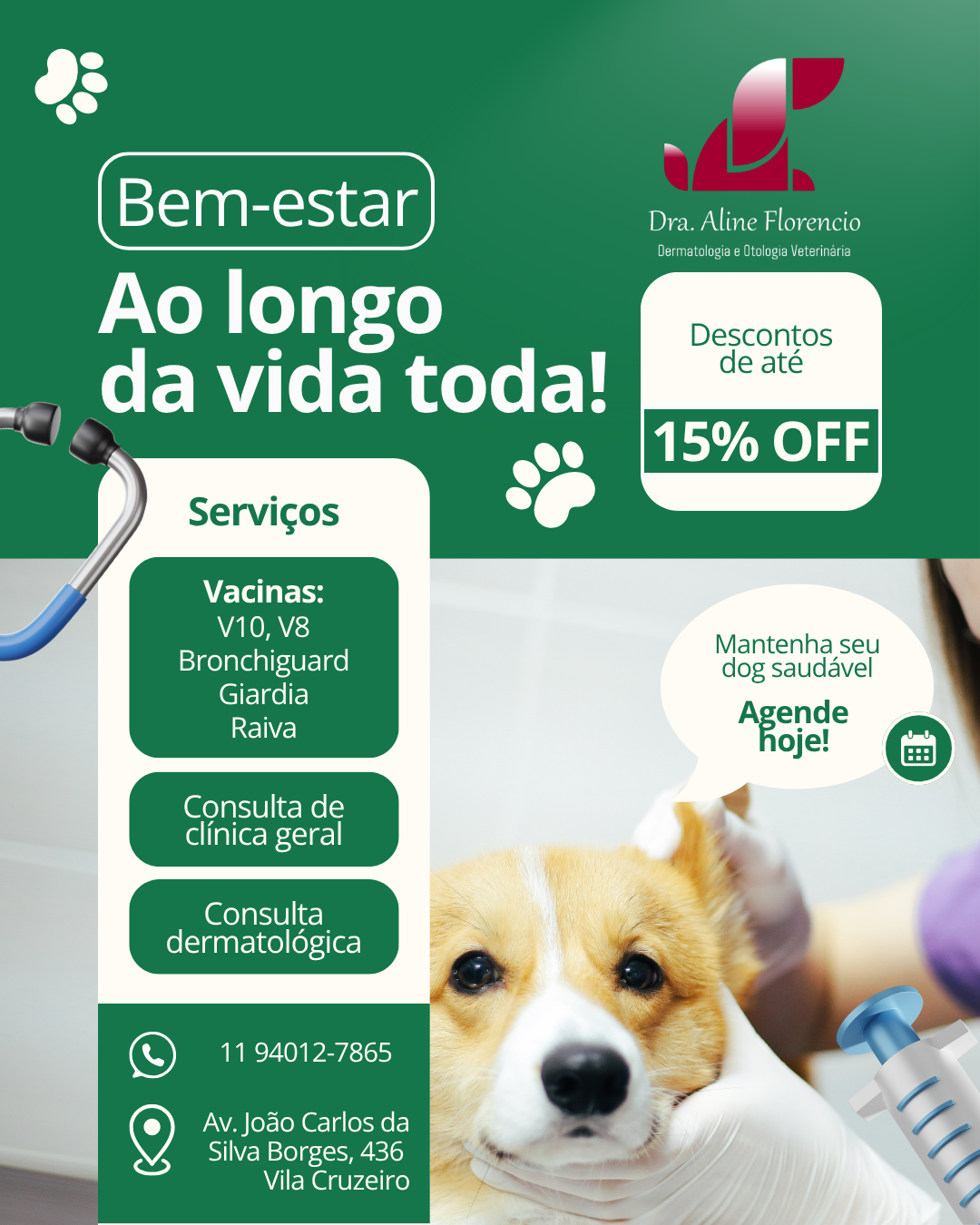 Dermatologista e Clínico Geral