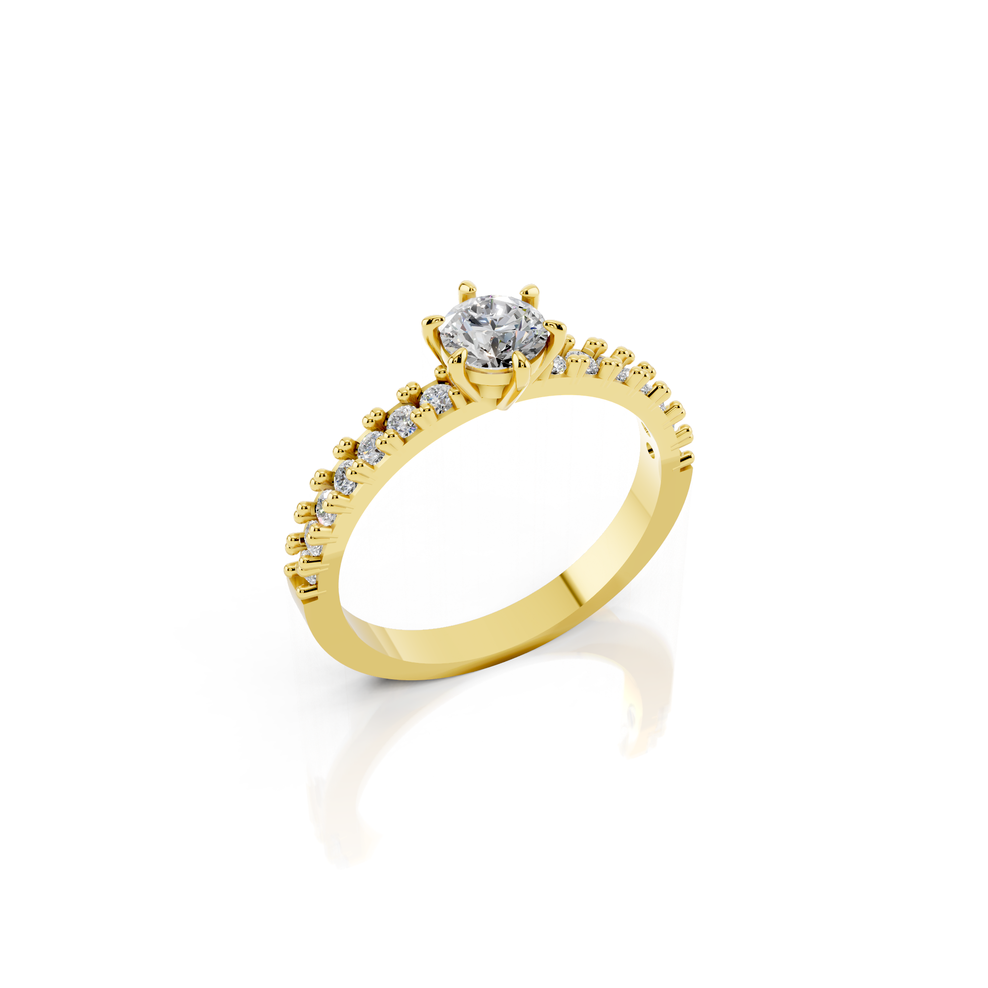 Anel Cravejado modelo 32