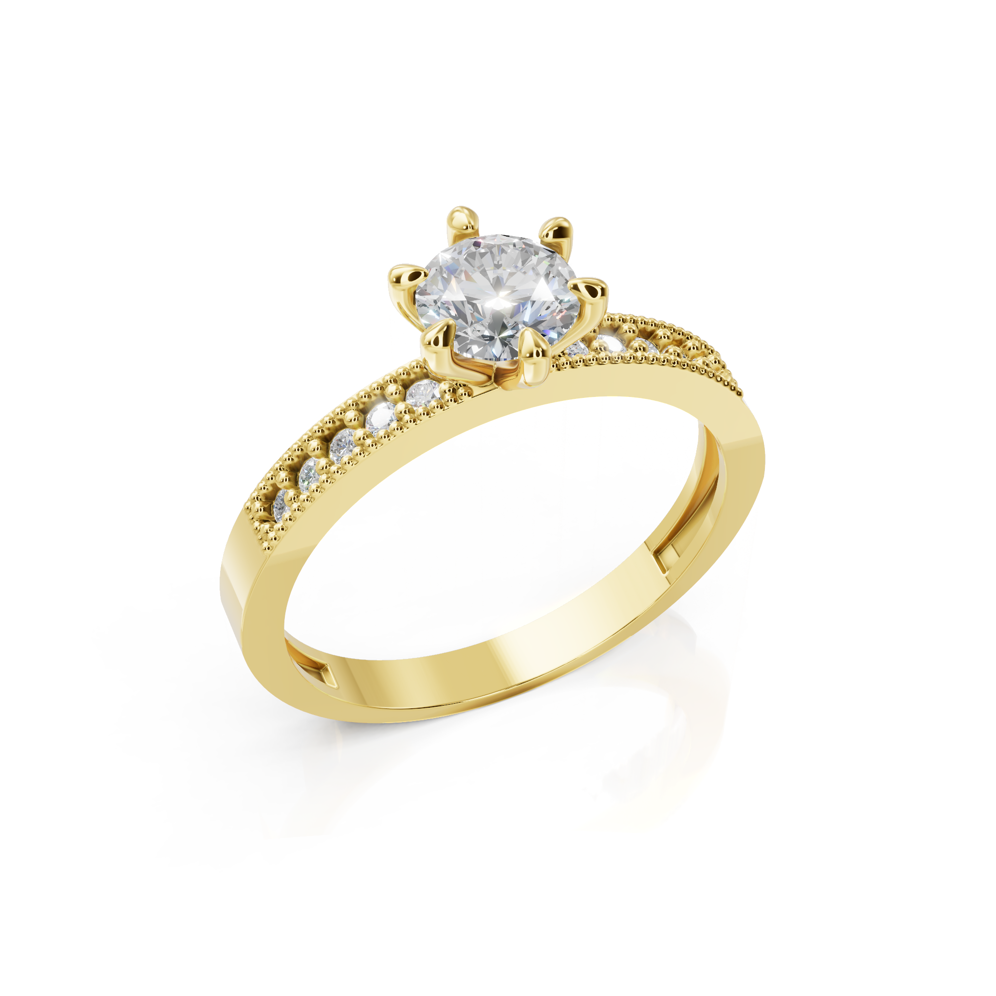 Anel Cravejado modelo 27