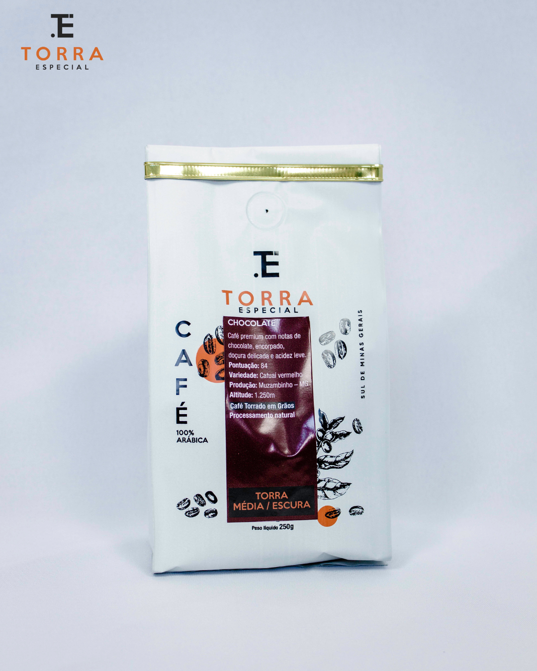 Café Pêssego grão 250g