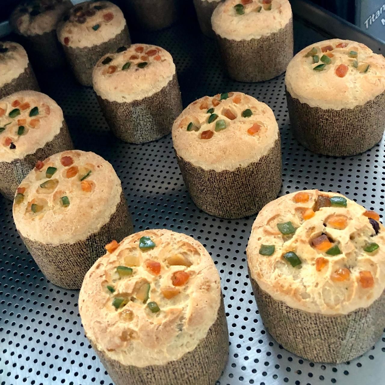 Panetone Frutas Mini Vegano 135g 