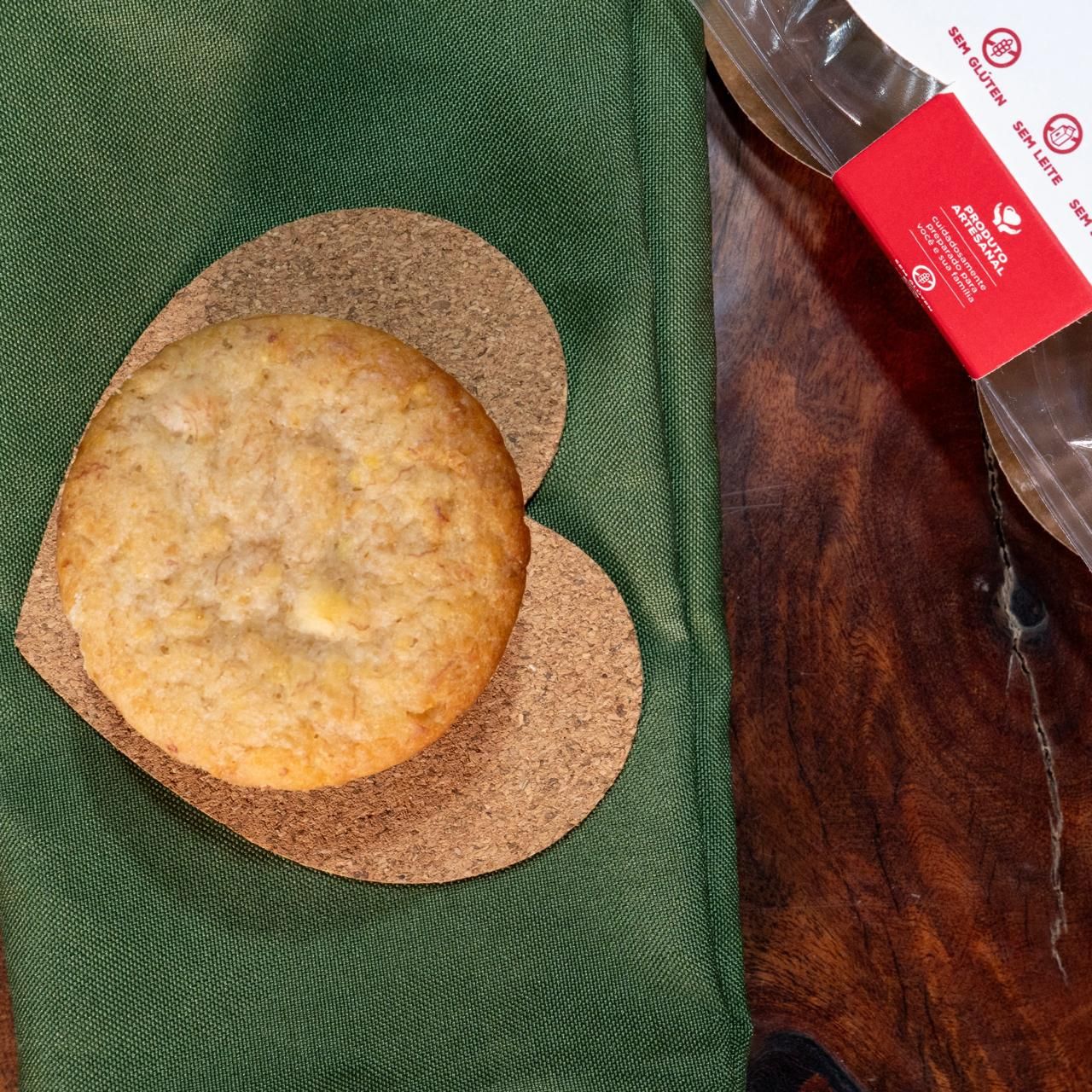Bolinho de Banana adoçado com frutas 2 un