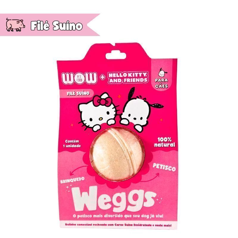 Petisco Weggs Filé Suíno