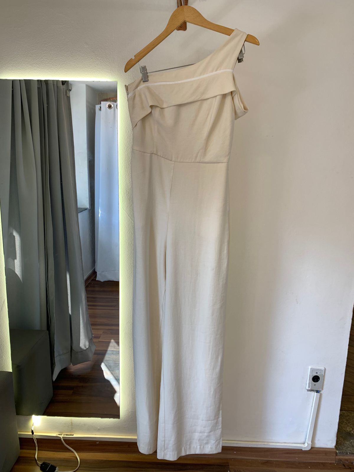 Macacao Nula Manga Nude