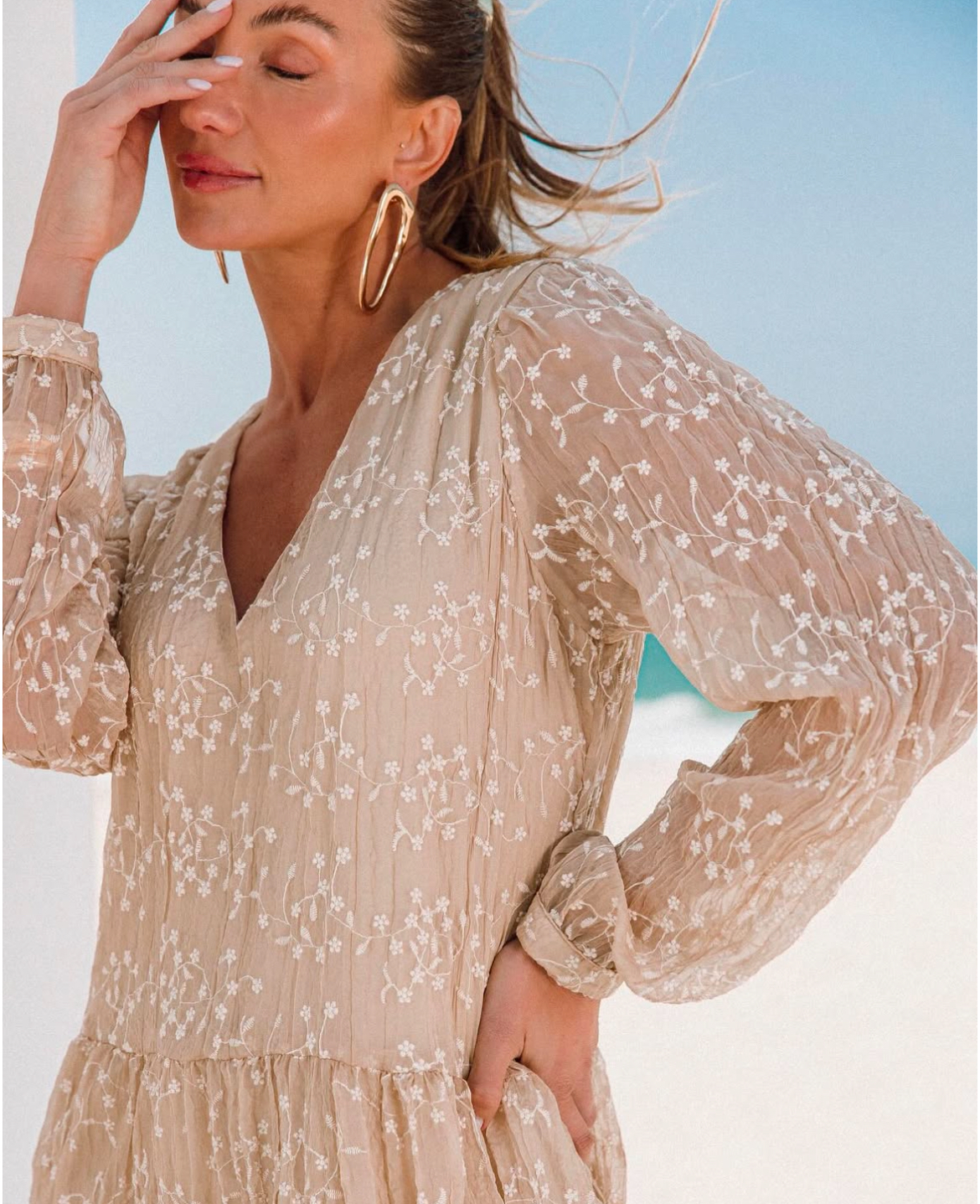 Vestido Ct Chiffon Floral