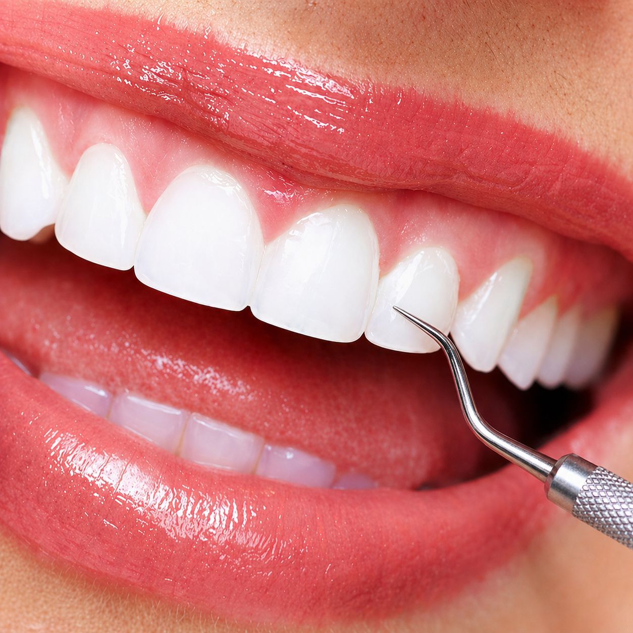 Limpeza com Ultrasson (retirada de tártaros em todos os dentes)