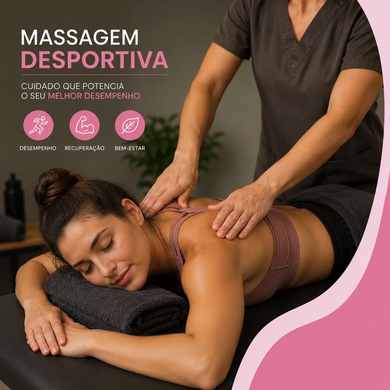 Desportiva - Massagem 3 sessões