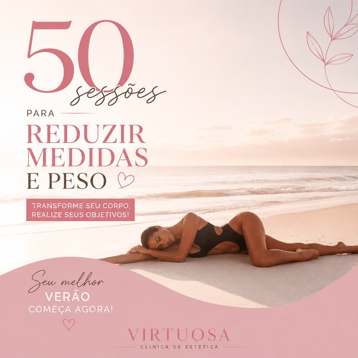 Corpo do Verão - 50 sessões de procedimentos