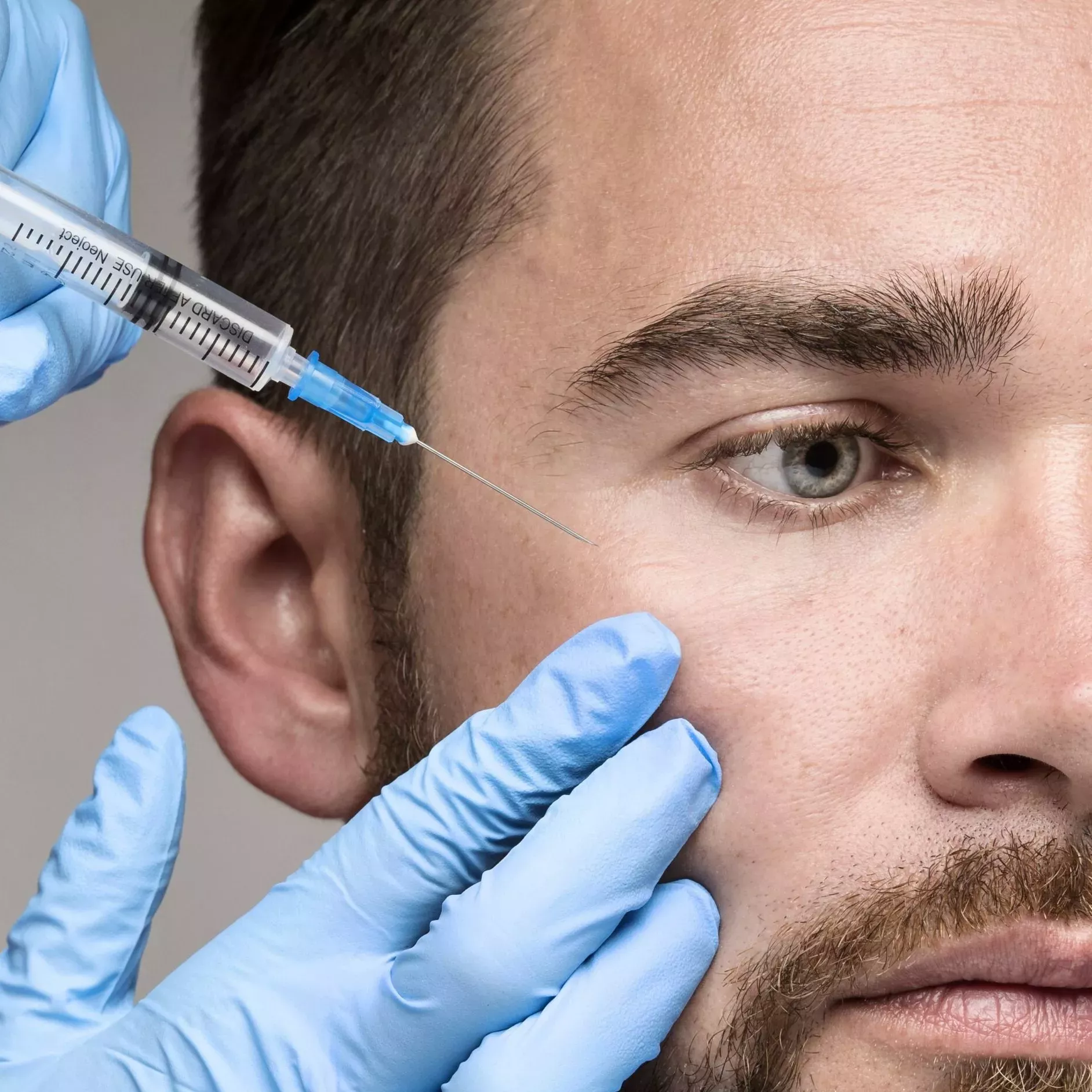 Botox Masculino - Xeomin (Merz-Alemão) ou Letybo (Hugel-Coreana) - 70unid.