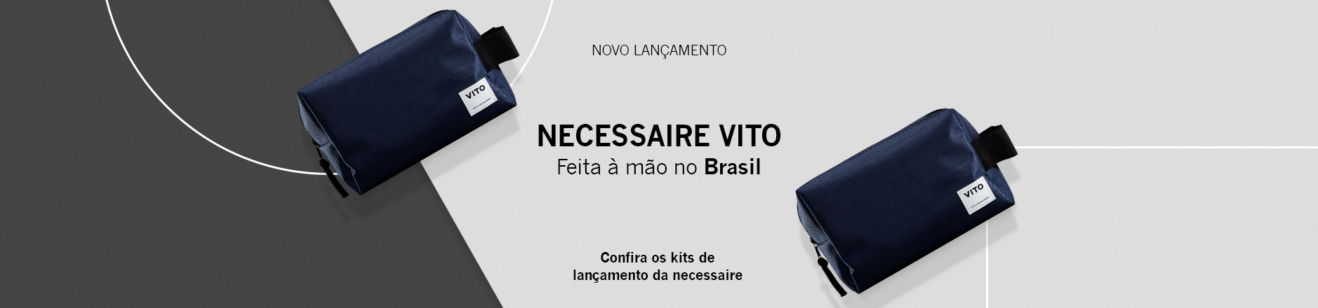 Novidade: necessaire Vito e últimos combos e kits de presente para homem