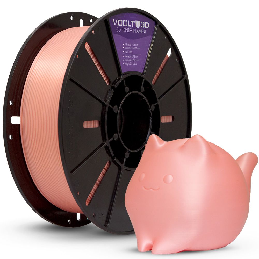 Filamento PLA Vermelho Macaron Velvet - High Speed - 1,75mm 1Kg