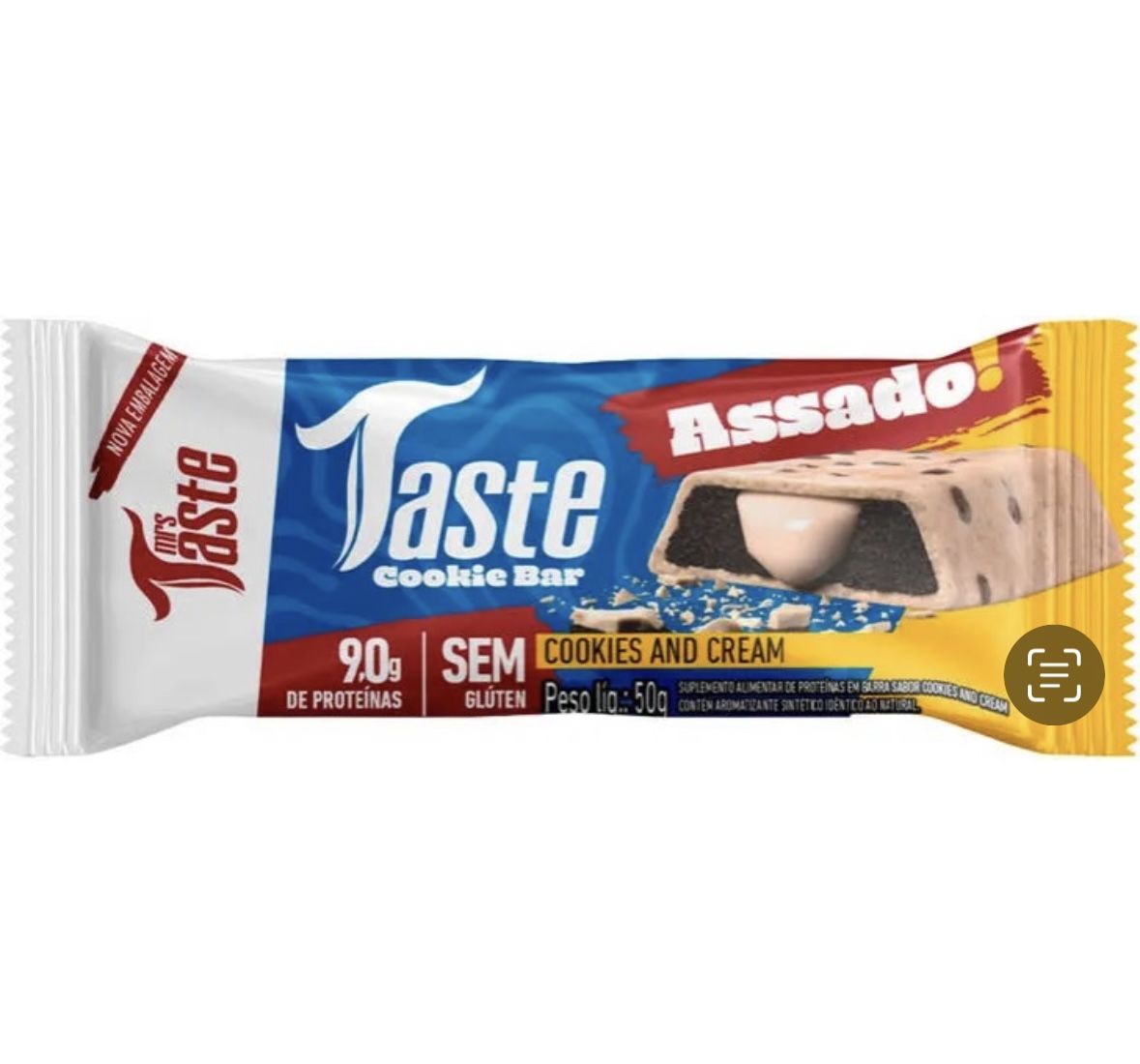 Barra assada s glutem mrs taste 50gr