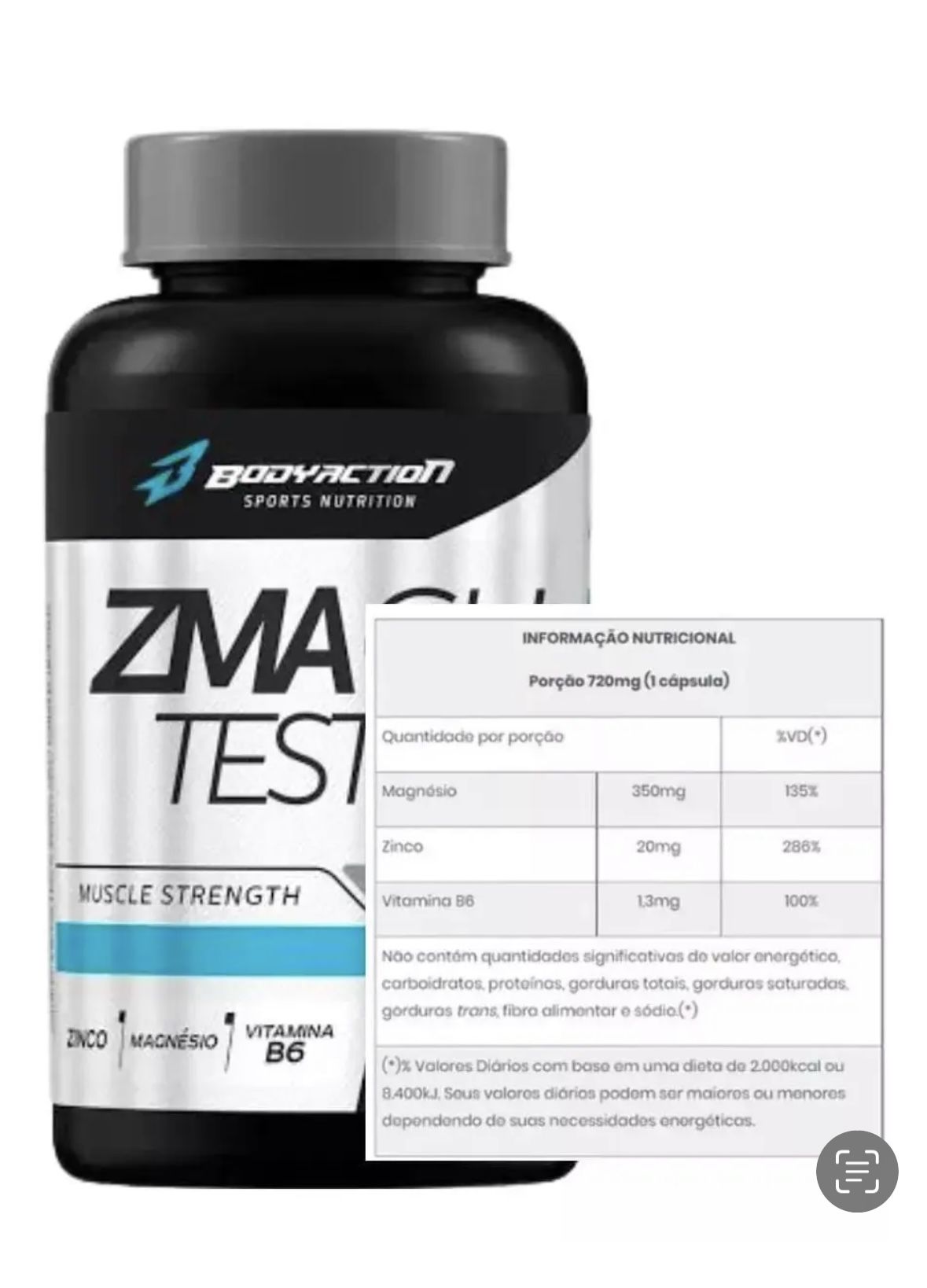 ZMA GH TESTO 30CAPS BODY ACTION