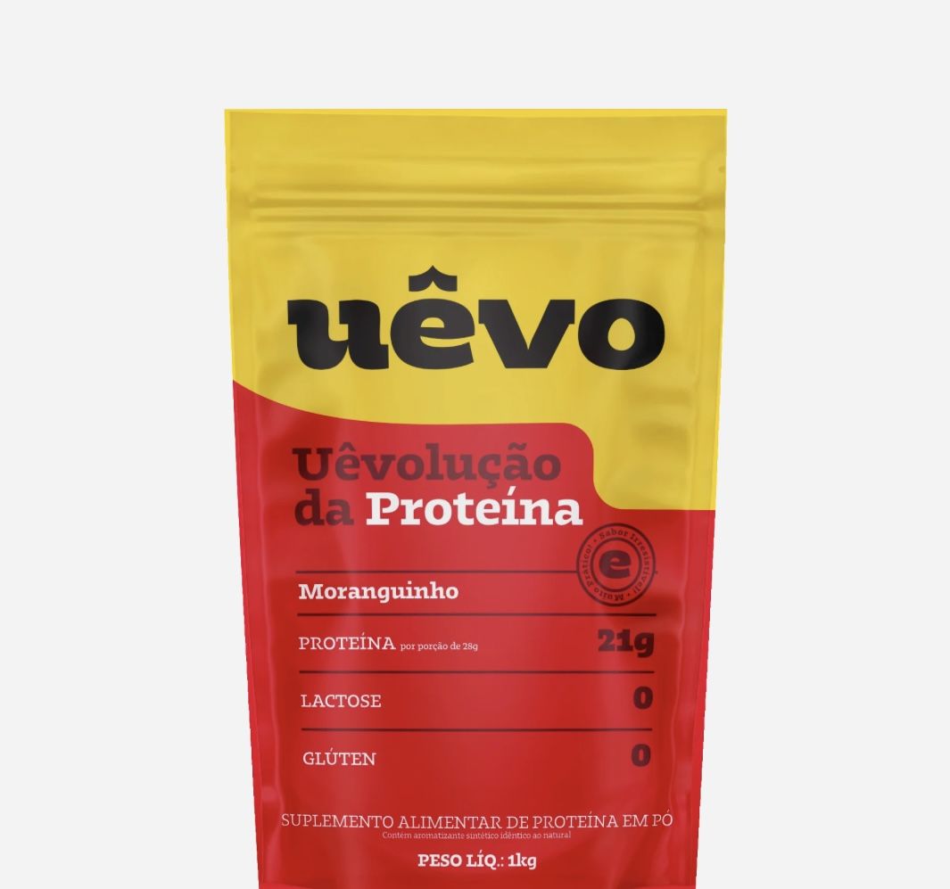 UEVO PROTEINA 1KG EVOLUÇAO DA PROTEÍNA