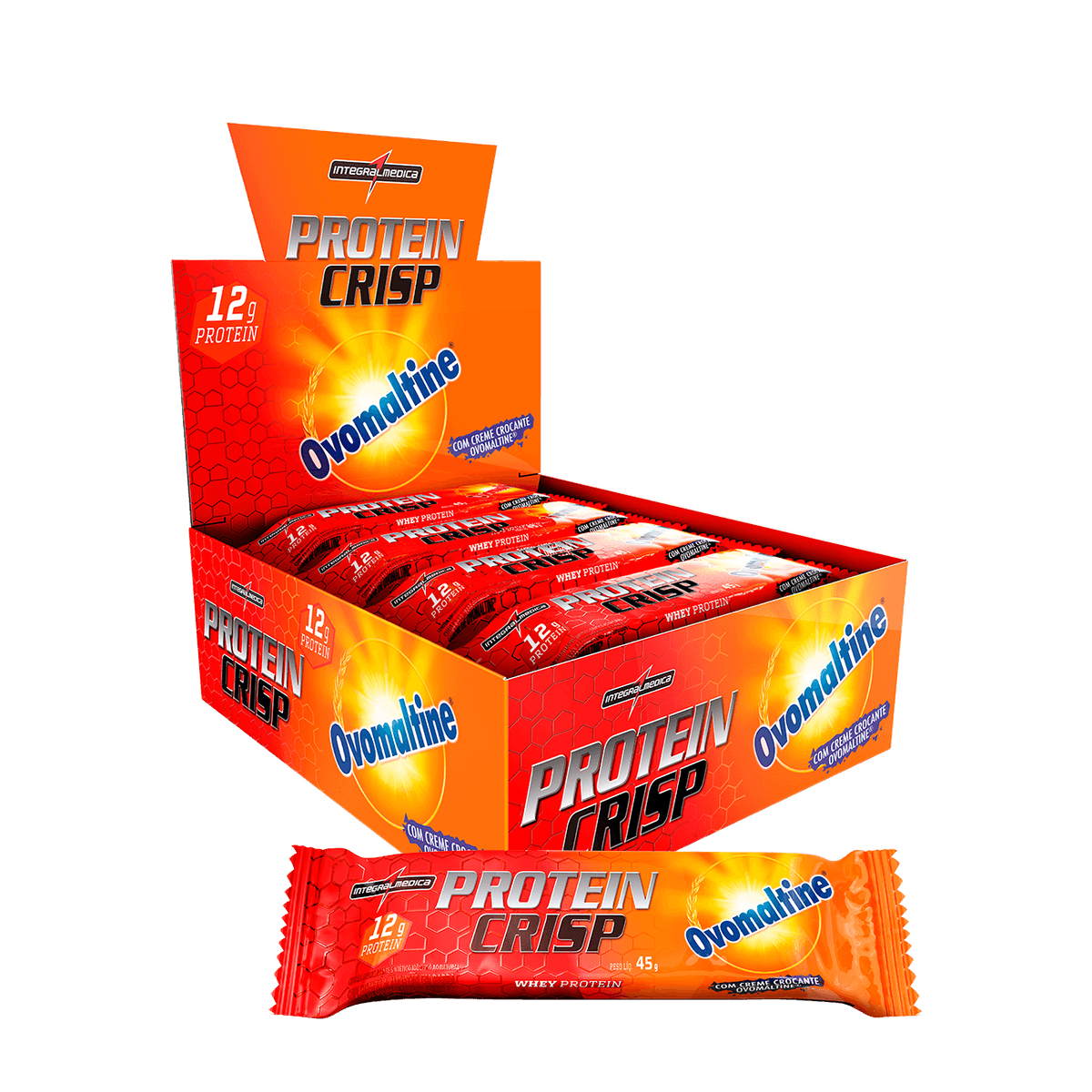 Caixa 12 unidades ovomaltine integralmedica