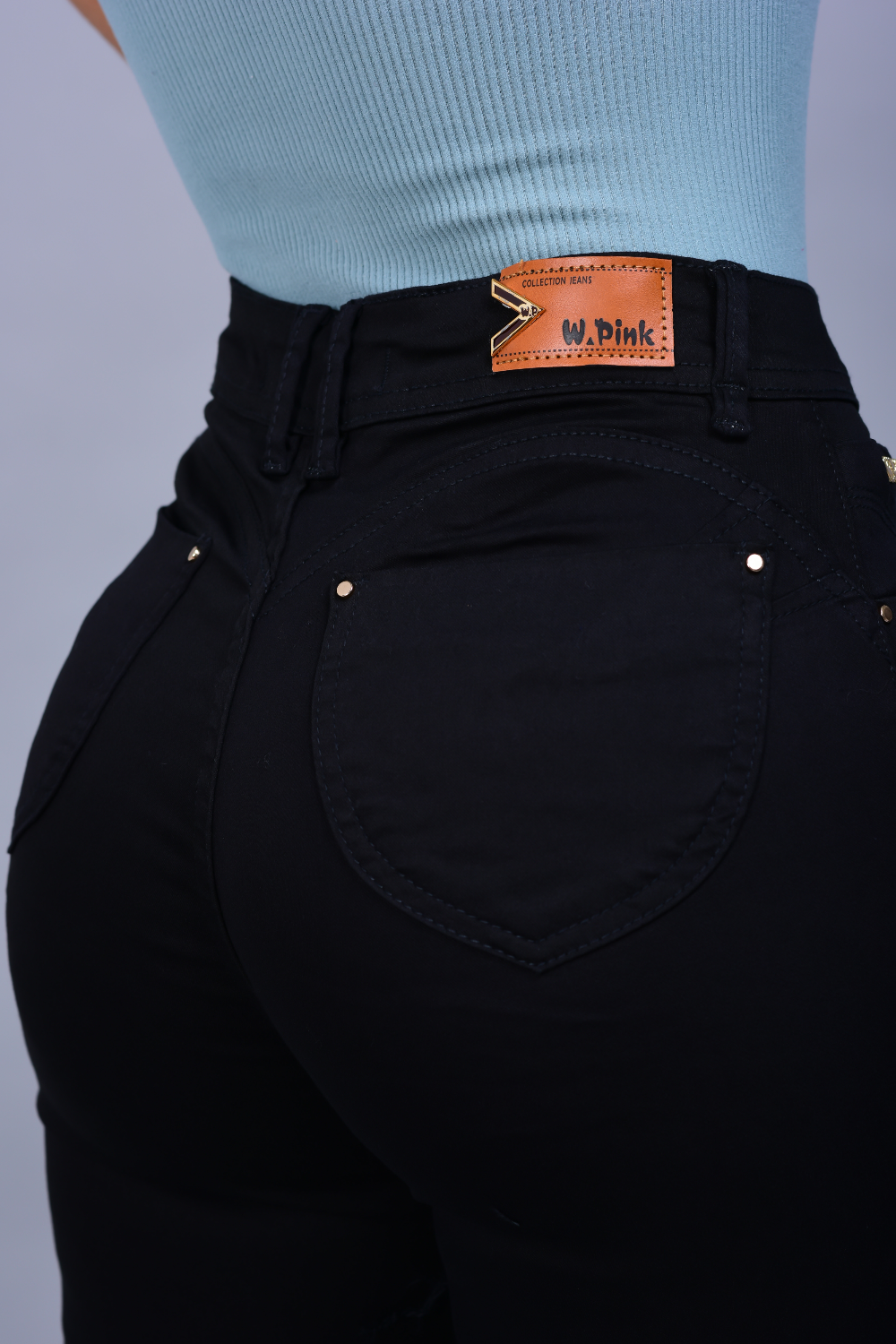 Calça Feminina Jeans Skinny Preta