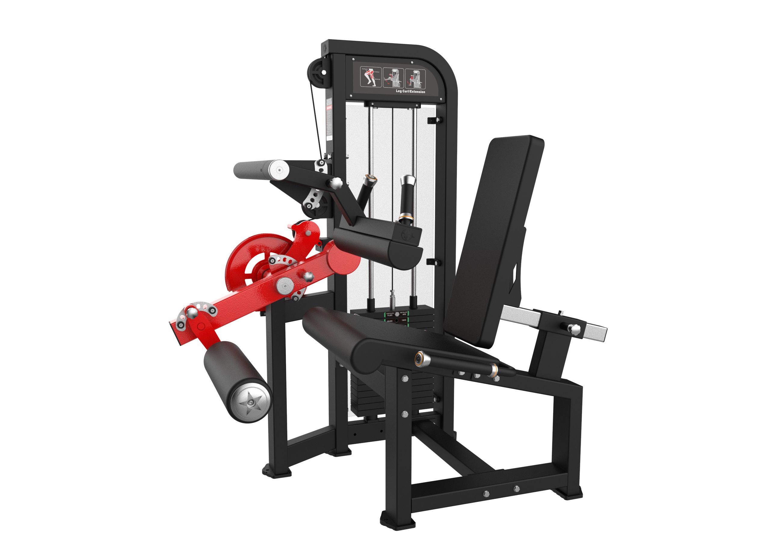 CADEIRA FLEXORA/EXTENSORA C ZAION STRENGTH