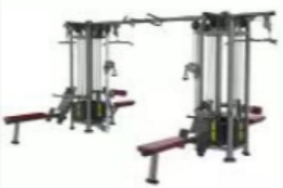 ESTAÇÃO DE MUSCULAÇÃO 1092 ZAION FITNESS